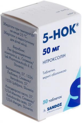 5 нок показания к применению при цистите